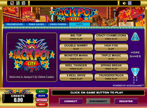 The Flash Casino at Jackpot City can have you gambling within 5 minutes!